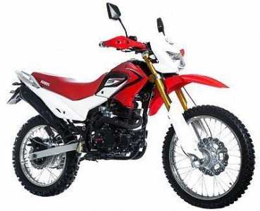 Мотоцикл кроссовый / эндуро IRBIS (Ирбис) TTR 250R (172FMM - 5/PR250) красный с ЭПТС