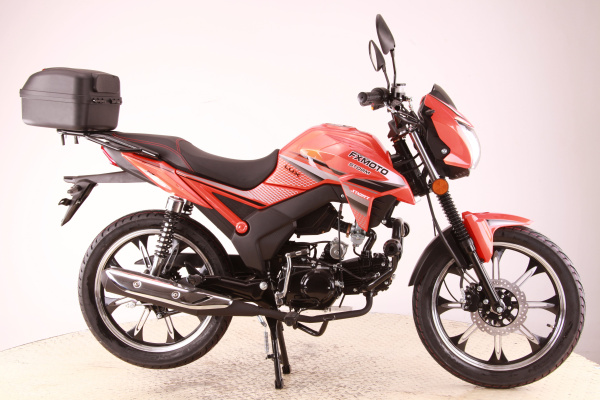 Мопед FXMOTO (ФХМото) STORM LUX 49 (125) оранжевый | Мототека